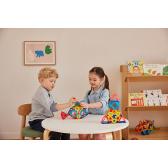 Magnetiska byggklossar Challenger 30 delar