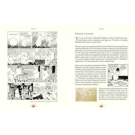 Boken Mumindalen skapad av Tove Jansson.