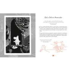 Boken Mumindalen skapad av Tove Jansson.