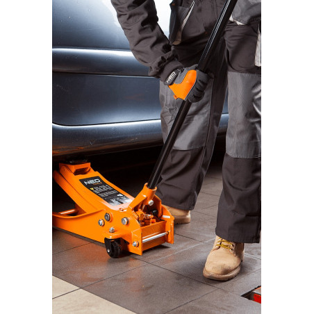 Hydraulisk domkraft, lågprofil, 2,5 ton.