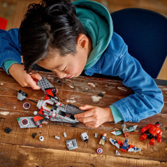 Leksaker superhjältar 76292 Kapten Amerika mot Röda Hulken - strid