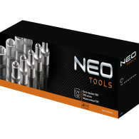 Hylsnyckelsats 1/2' Torx, 9 delar.