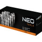 Hylsnyckelsats 1/2' Torx, 9 delar.