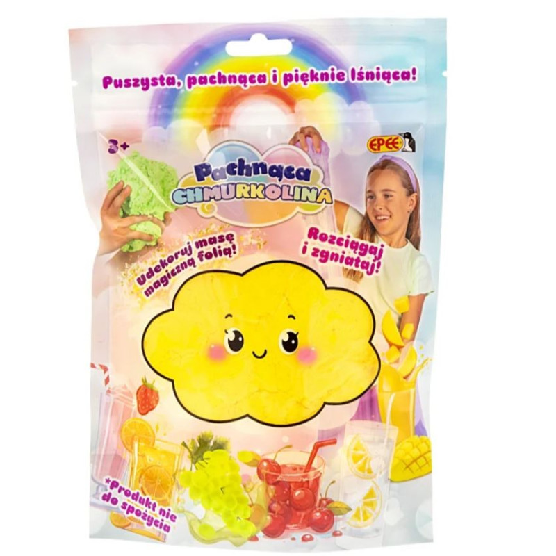 Plastilina molnlinje med magisk mangosmakfolie