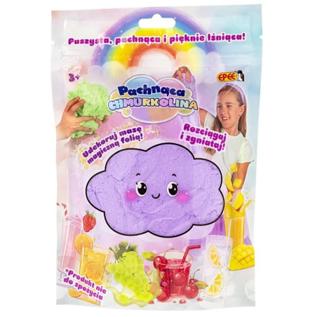 Plastilina molnig choklad med magisk druvsaftsfilm