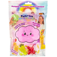 Plastilina molnlinje med magisk folie jordgubbsshake