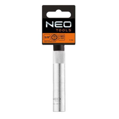 Nyckel för tändstift 3/8 ', 14 x 90 mm