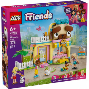 Klossar Friends 42650 djuraffärsbutik med tillbehör