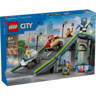 Klocki city 60460 bez granic tor z rampami dla wyścigówek