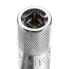 Nyckel för tändstift 3/8 ', 14 x 90 mm