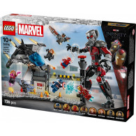 Klocki super heroes 76314 kapitan ameryka wojna bohaterów - bitwa