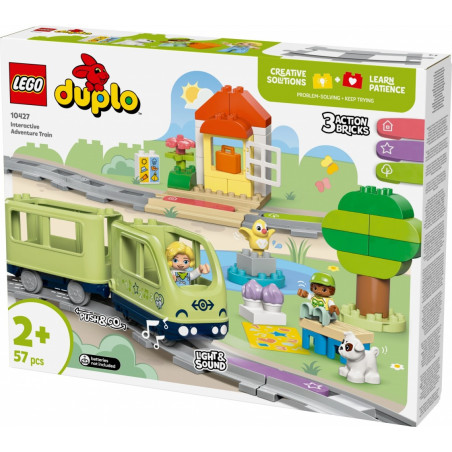 Duplo klossar 10427 äventyr med interaktiv tåg