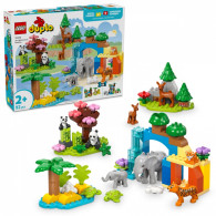 Klocki duplo 10446 rodziny dzikich zwierząt 3 w 1