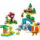 Klocki duplo 10446 rodziny dzikich zwierząt 3 w 1