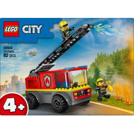 Klocki city 60463 wóz strażacki z drabiną