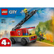 Klocki city 60463 wóz strażacki z drabiną