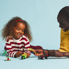 Block Spider 11198 - jakten på Electro i Dino-tåget