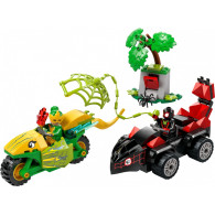 Klocki spidey 11198 pościg spina za electro w dinopojeździe