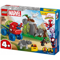 Klocki spidey 11199 misja ratunkowa zespołu spideyego w dinoterenówce