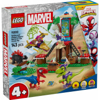 Klocki spidey 11200 bitwa spideyego i gobbyego przy domku na drzewie