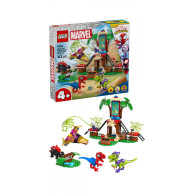 Klocki spidey 11200 bitwa spideyego i gobbyego przy domku na drzewie