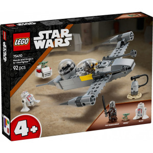Klocki star wars 75410 myśliwiec n-1 mando i grogu