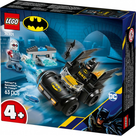 Leksakssat superhjältar 76301 Batman och Batmobilen mot Mr. Freeze.