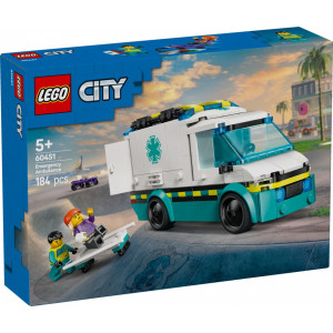 Klocki city 60451 karetka pogotowia