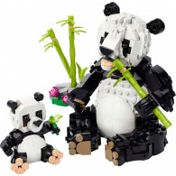 Klocki creator 31165 dzikie zwierzęta rodzina pand