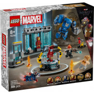 Klocki super heroes 76315 laboratorium iron mana zbrojownia