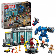 Klocki super heroes 76315 laboratorium iron mana zbrojownia