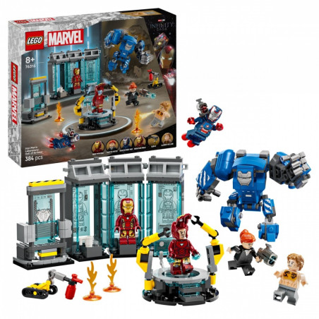 Lego Super Heroes 76315 Iron Mans laboratorium och rustkammare