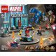 Klocki super heroes 76315 laboratorium iron mana zbrojownia