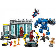 Klocki super heroes 76315 laboratorium iron mana zbrojownia