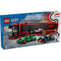 Klocki city 60445 f1 lastbil med rb20 och amr24 f1-bilar