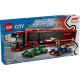Klocki city 60445 f1 ciężarówka z bolidami rb20 i amr24 f1