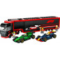Klocki city 60445 f1 lastbil med rb20 och amr24 f1-bilar