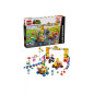 Leksaker Super Mario 72036 Mario Kart - set med Baby Peach och Grand Prix