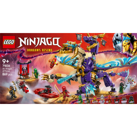 Ninjago klosset 71836 Arkusdraken av koncentration