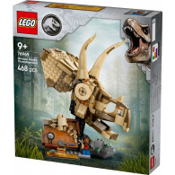Klocki jurassic world 76969 szkielety dinozaurów czaszka triceratopsa