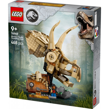 Leksaker Jurassic World 76969 dinosaurieskelett Triceratops kranium