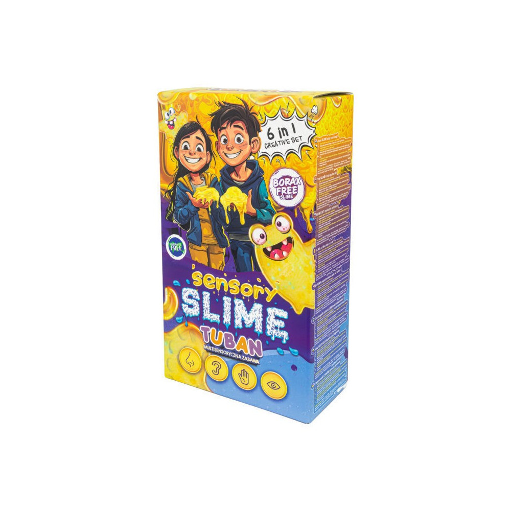 DIY sensorisk slime 6-i-1 kit