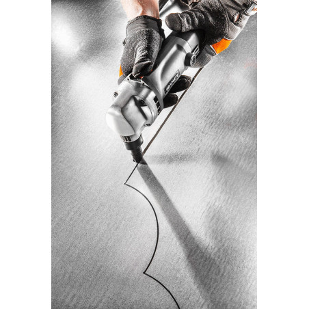 Sax för plåt 500W, väska