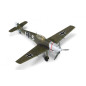 Modell av plast Messerschmitt Bf109E-4 i skala 1:72.