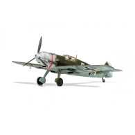 Modell av plast Messerschmitt Bf109E-4 i skala 1:72.