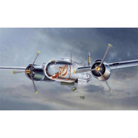Modell av plast A-26B Invader i skala 1:72