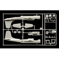 Modell av plast A-26B Invader i skala 1:72