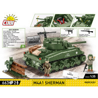 Klocki m4a1 sherman 663 klocki