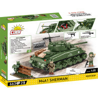 Klocki m4a1 sherman 663 klocki