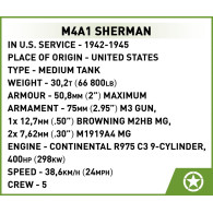Klocki m4a1 sherman 663 klocki